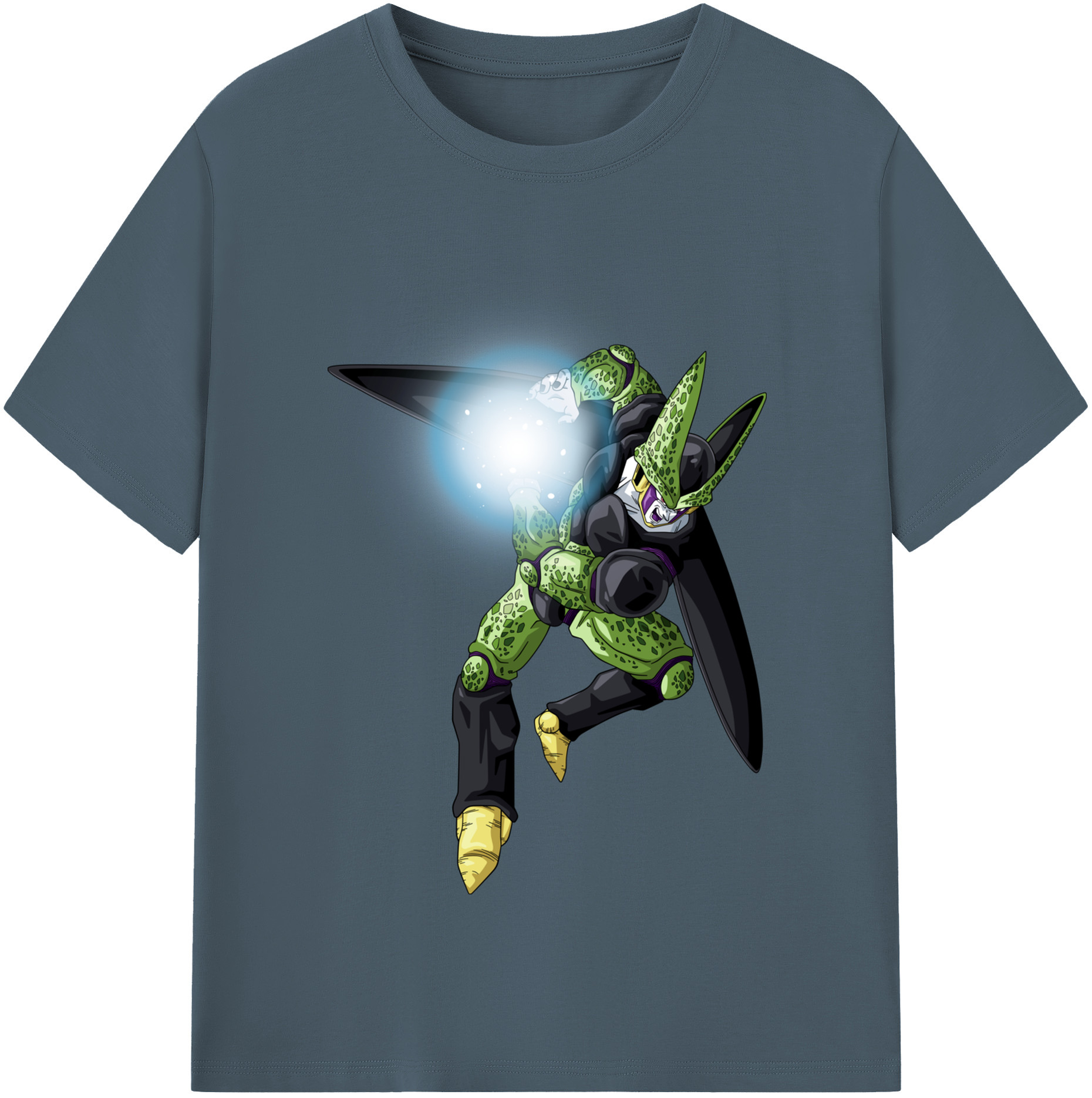 （画像用） ドラゴンボール セル DRAGON BALL Cell 綿100％半袖Tシャツ（フロントプリント）